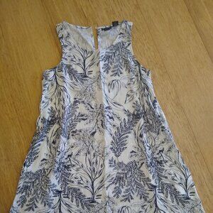 Floral Linen Dress
